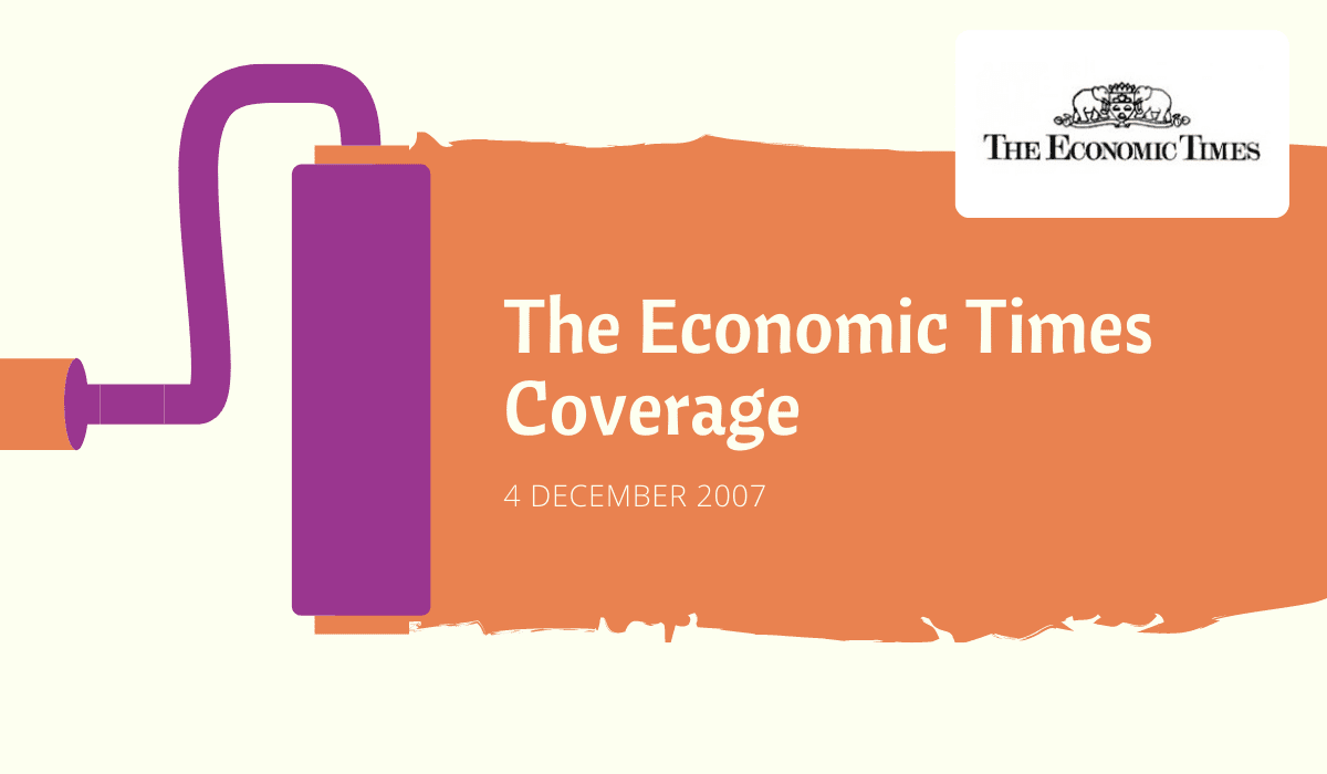 The Economic Times coverage on Yoga Sanskar Session